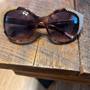Chloe sunglasses in tortoise brown